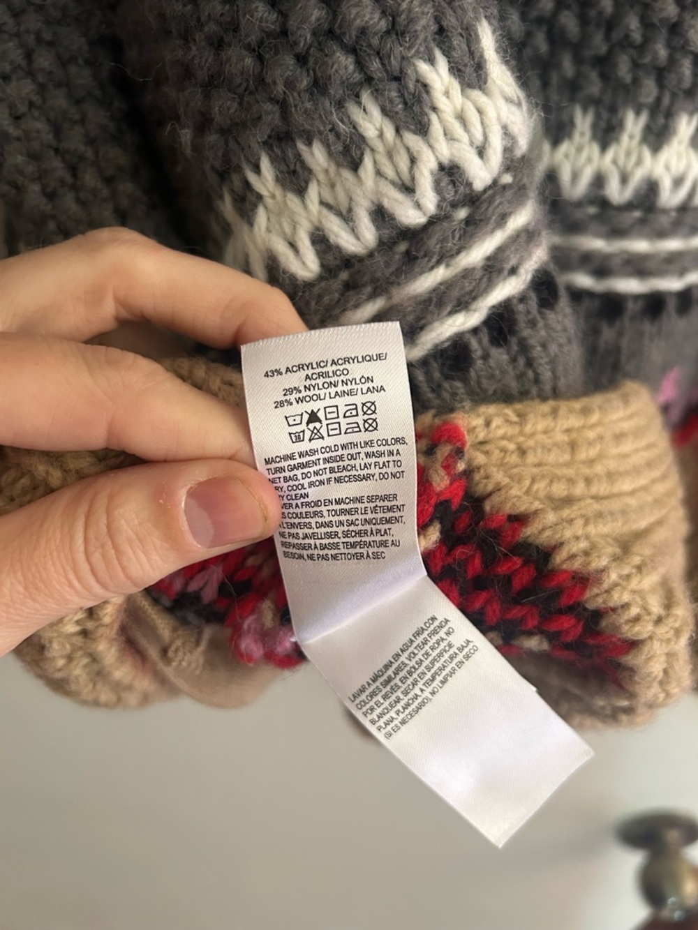 Lucky Brand Aztec Cardigan Sweater - Picture 8 of 8